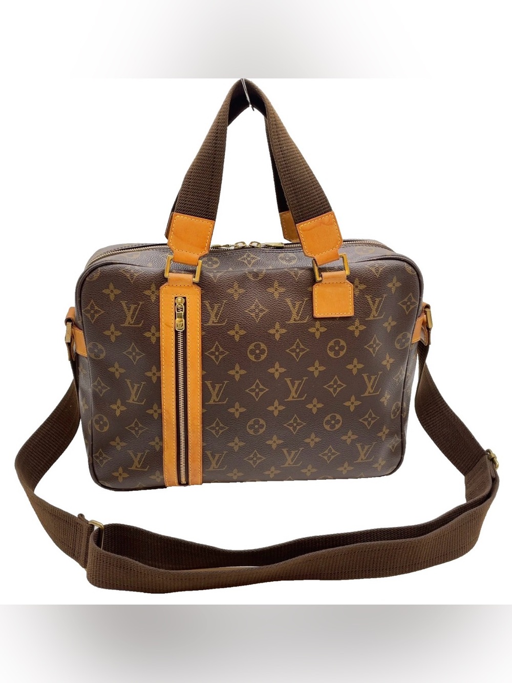 Louis Vuitton Monogram Canvas Messenger Bag crossbody shoulder carry on travel!